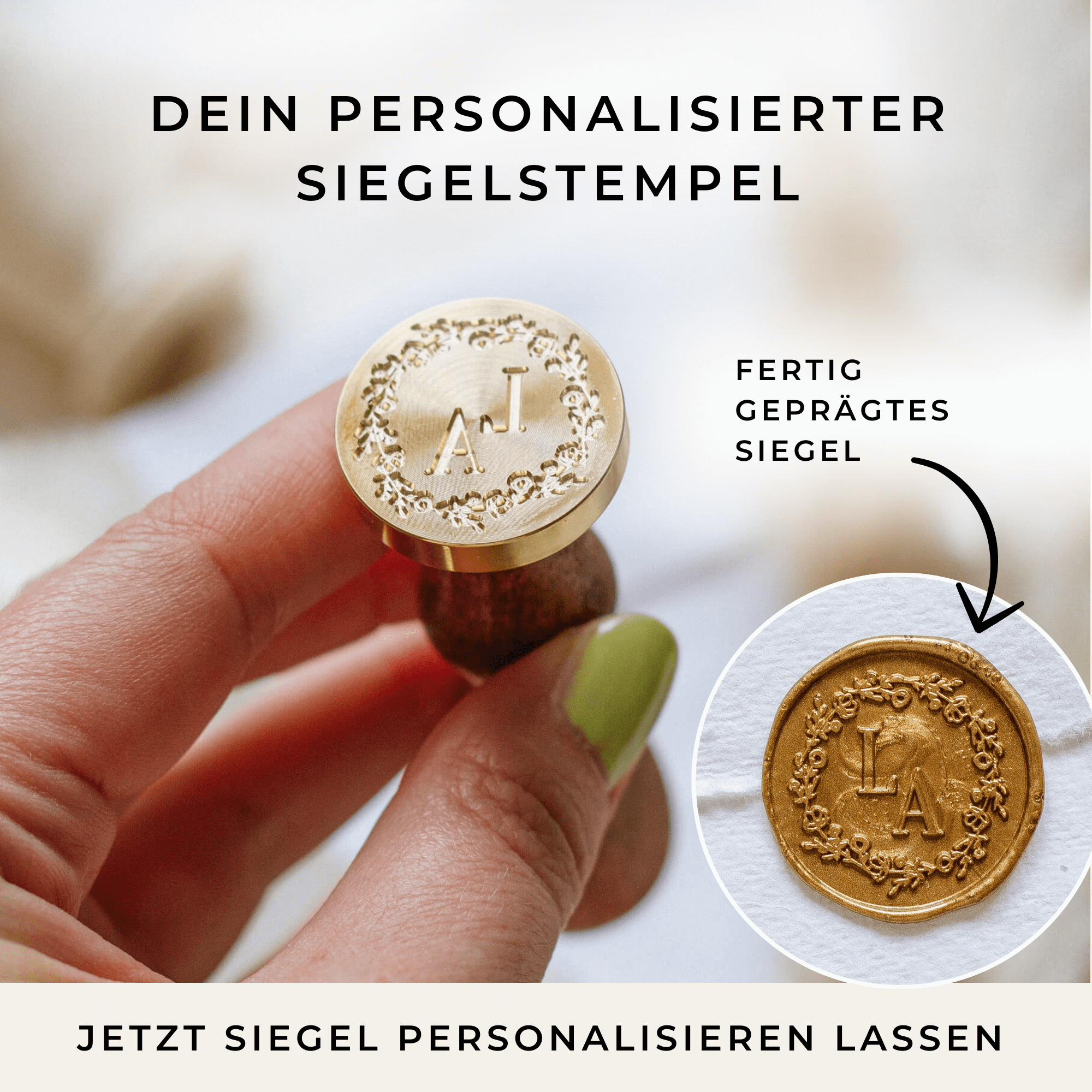 Siegelstempel Cecile