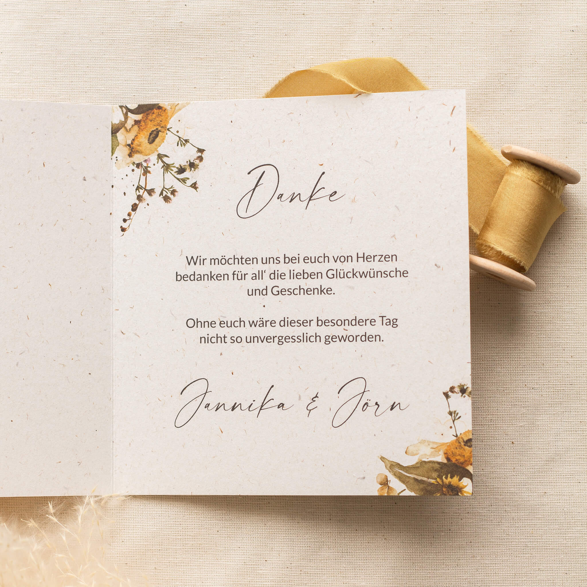 Dankkarte Landliebe - Siegel Boutique Mestharm