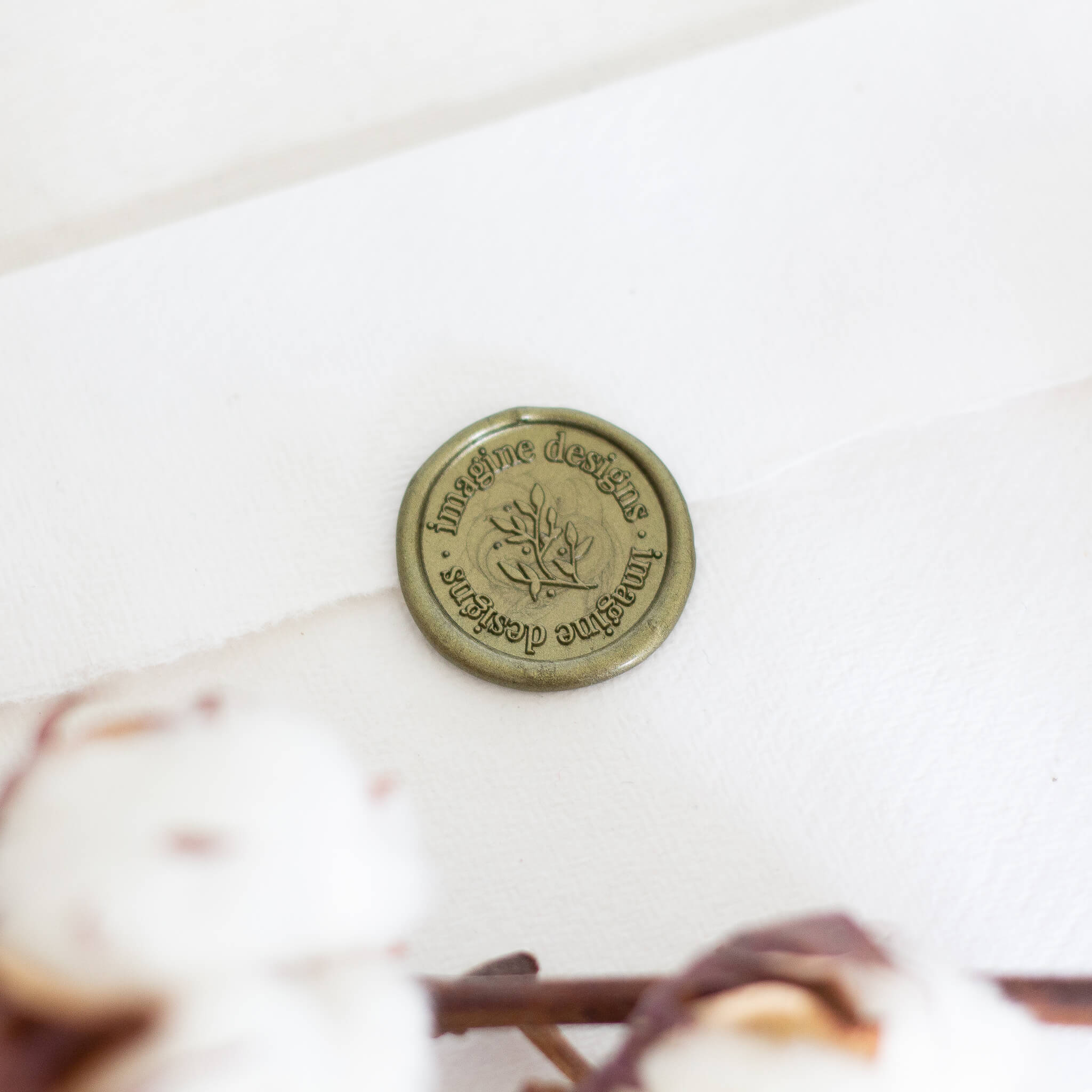 Individuelle Siegelaufkleber 25mm - Siegel Boutique Mestharm