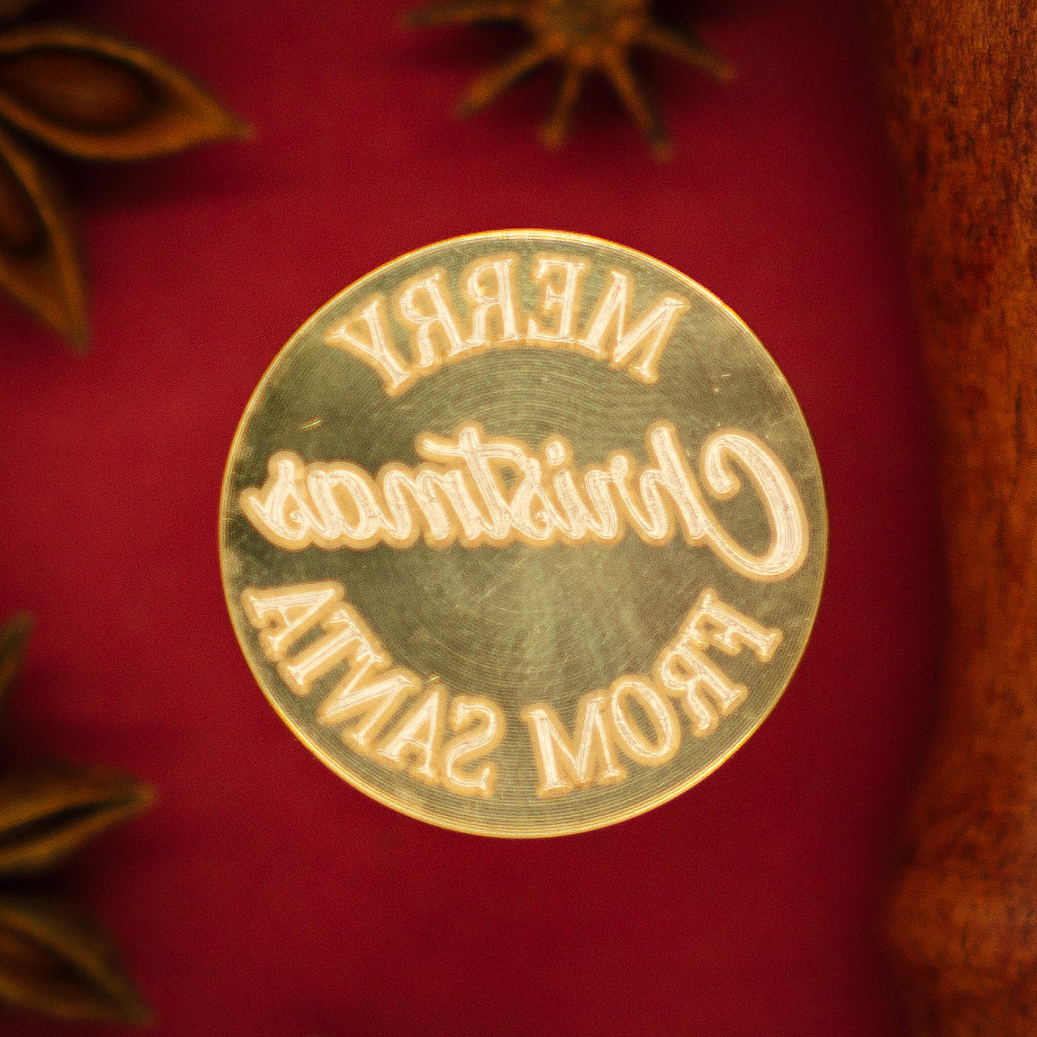 Merry Christmas from Santa Weihnachten Siegel - Siegel Boutique Mestharm