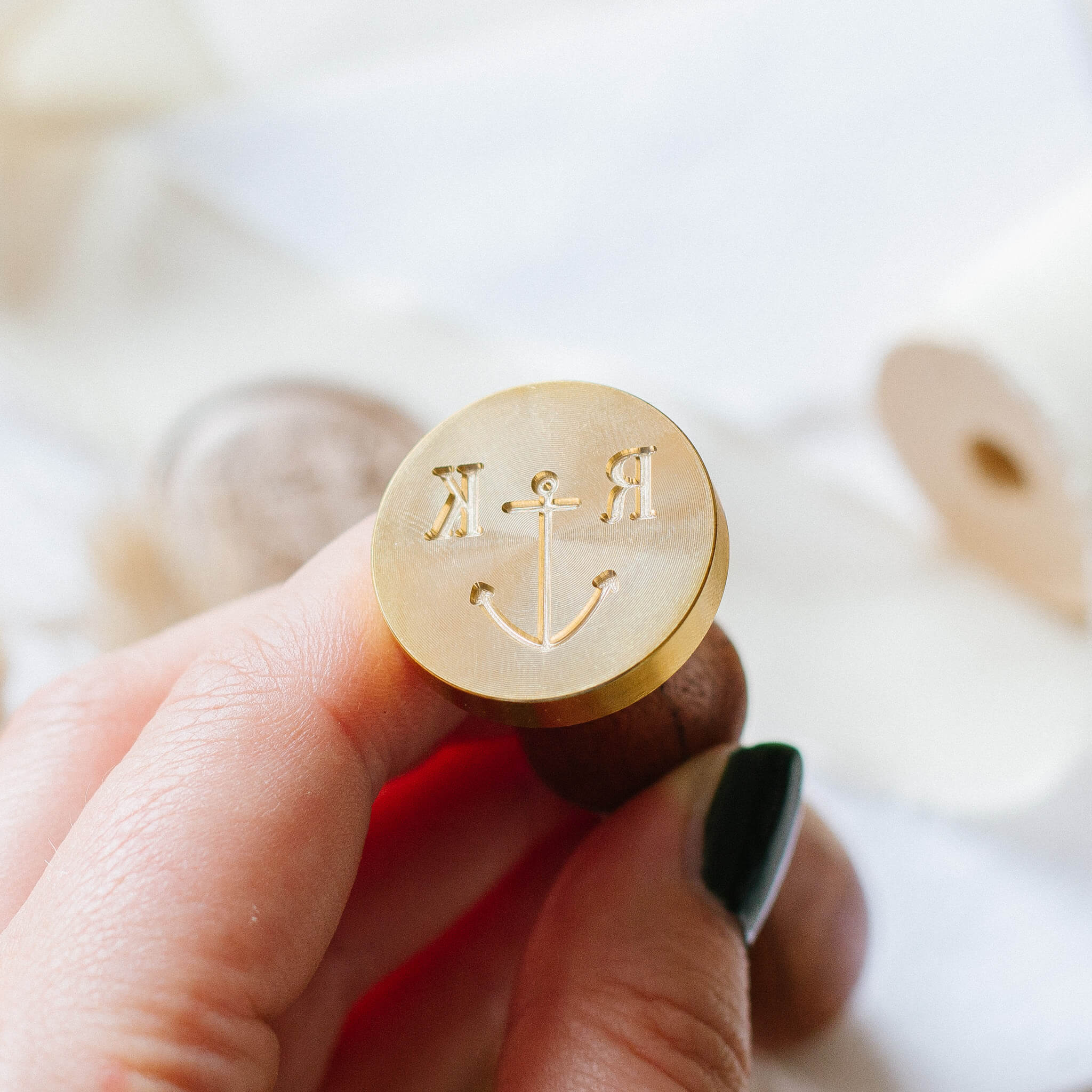 Siegelstempel Rebecca