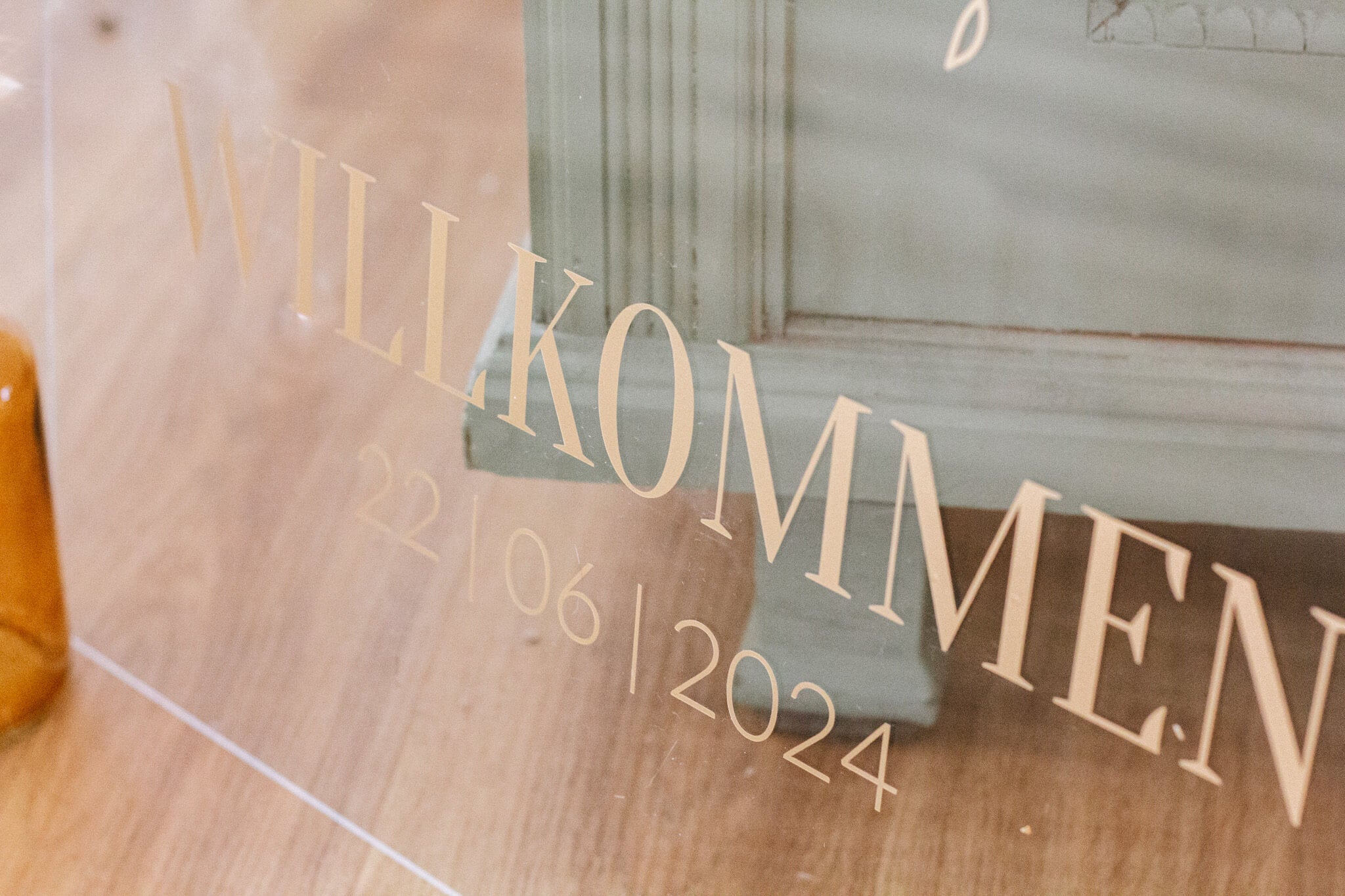 Reese Willkommensschild - Siegel Boutique Mestharm