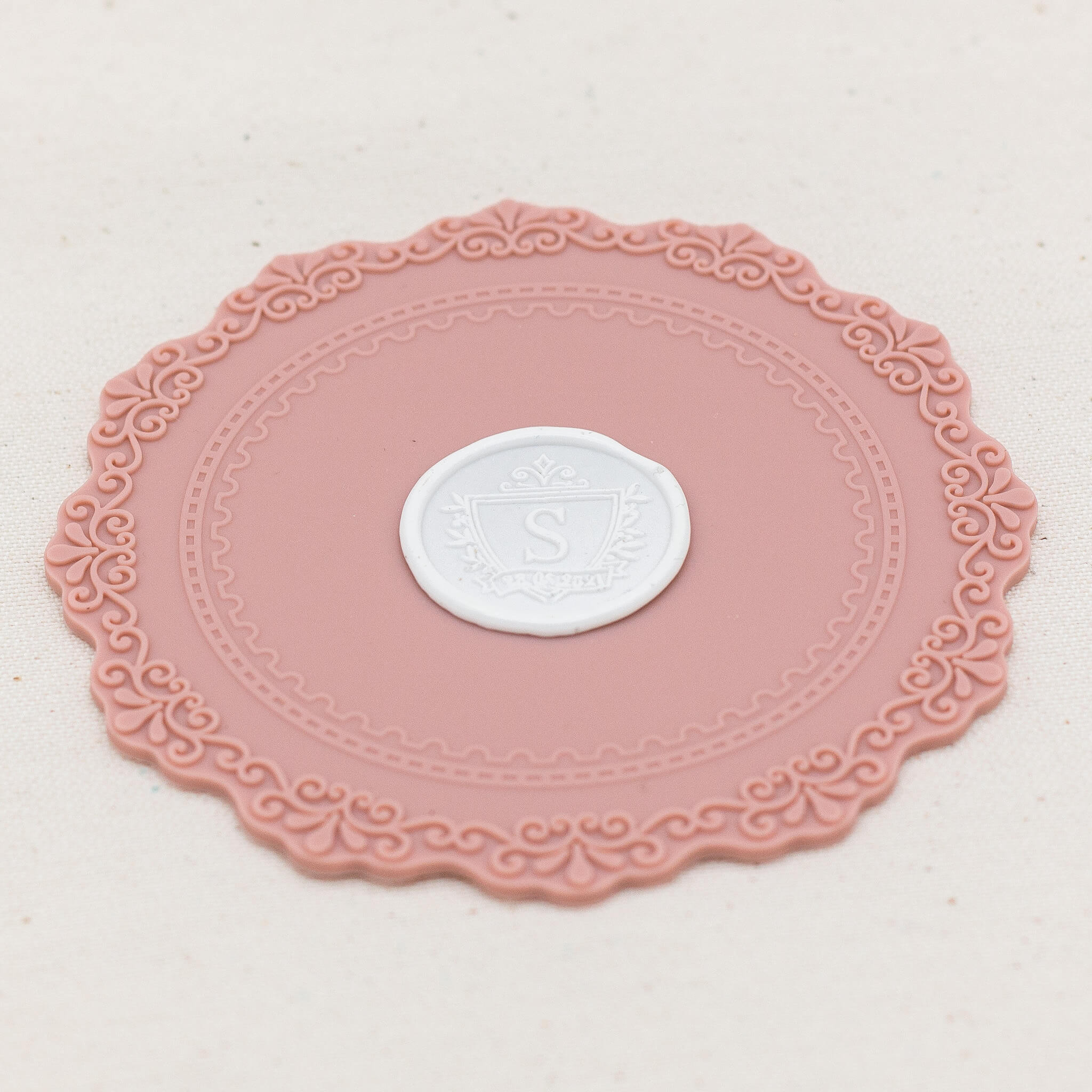 Rosa Prägematte - Siegel Boutique Mestharm