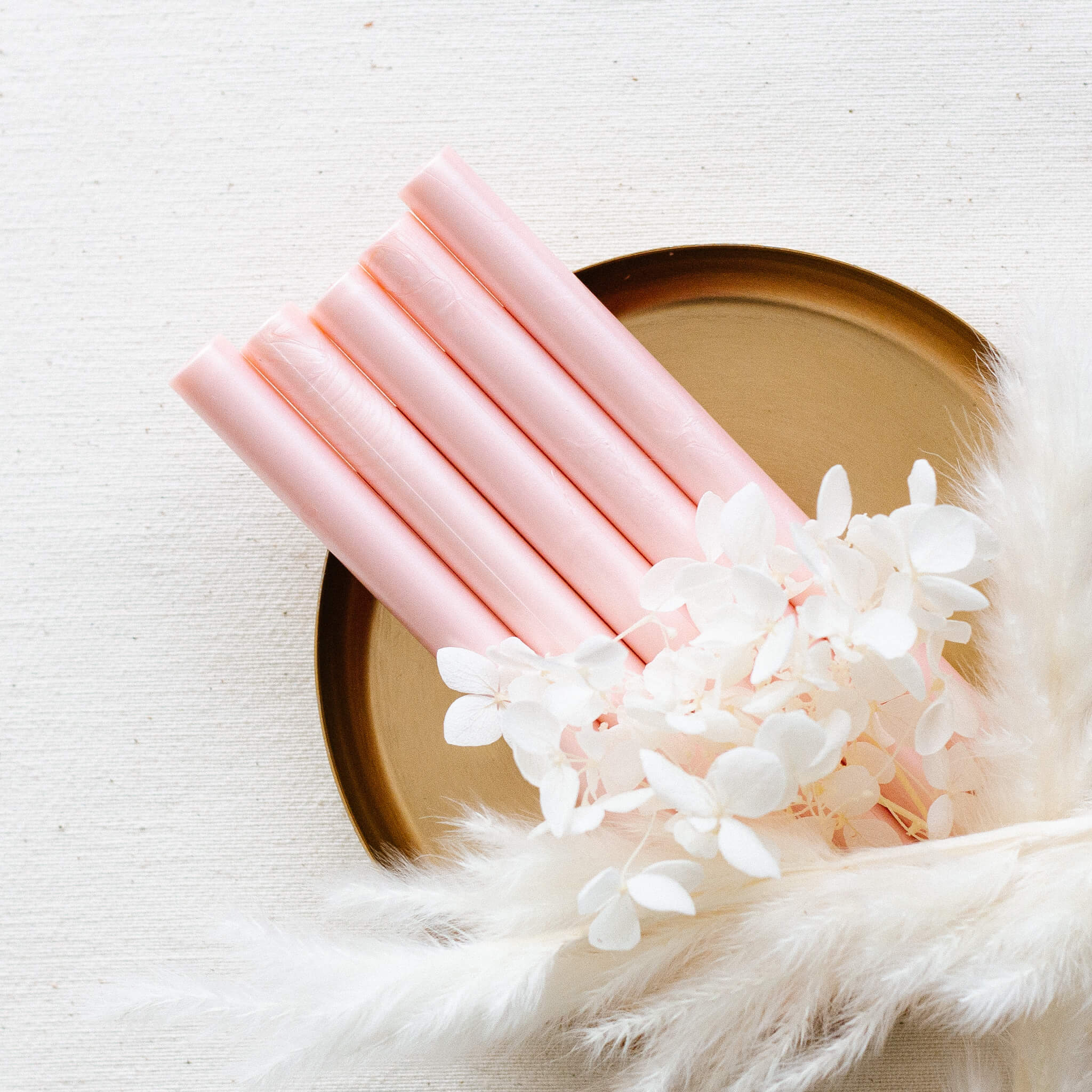 Siegelwachs Rose Perlmutt