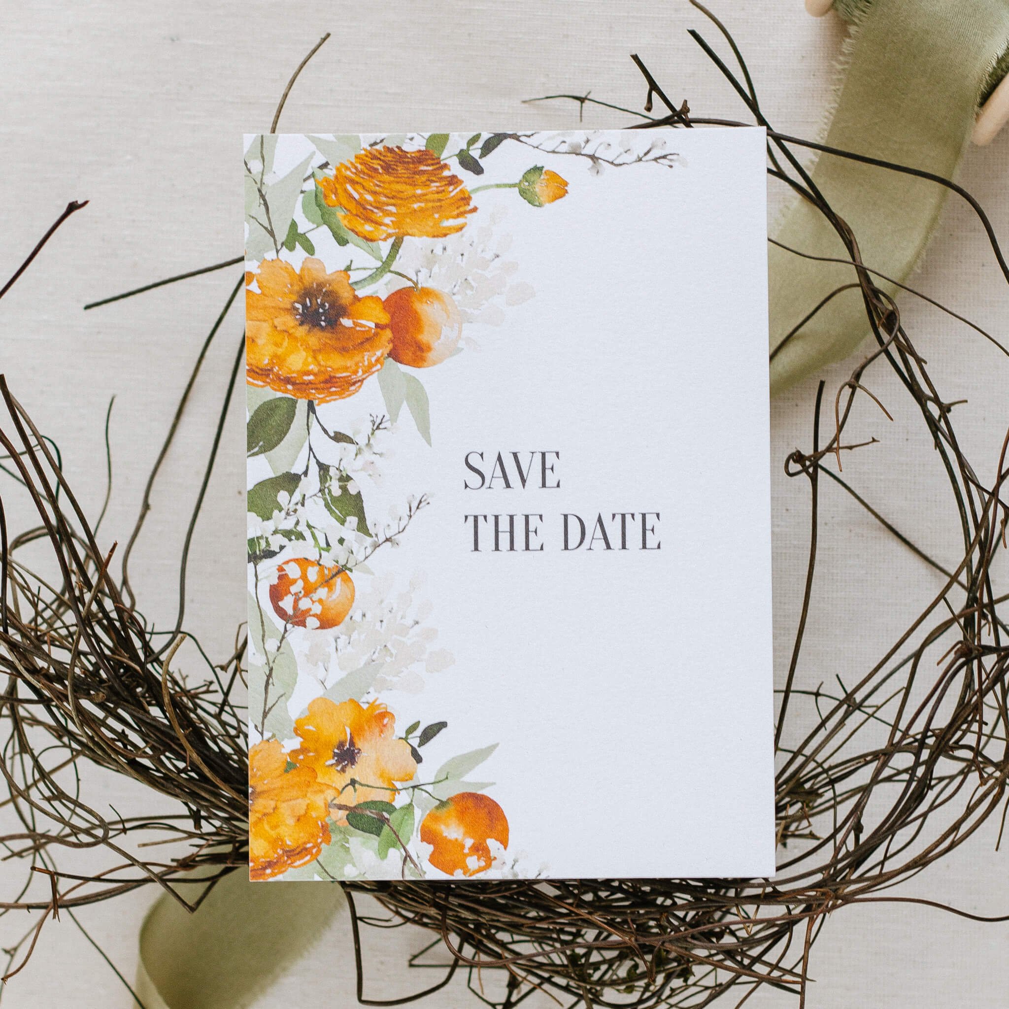 Save the Date Mediterrane Hochzeit - Siegel Boutique Mestharm