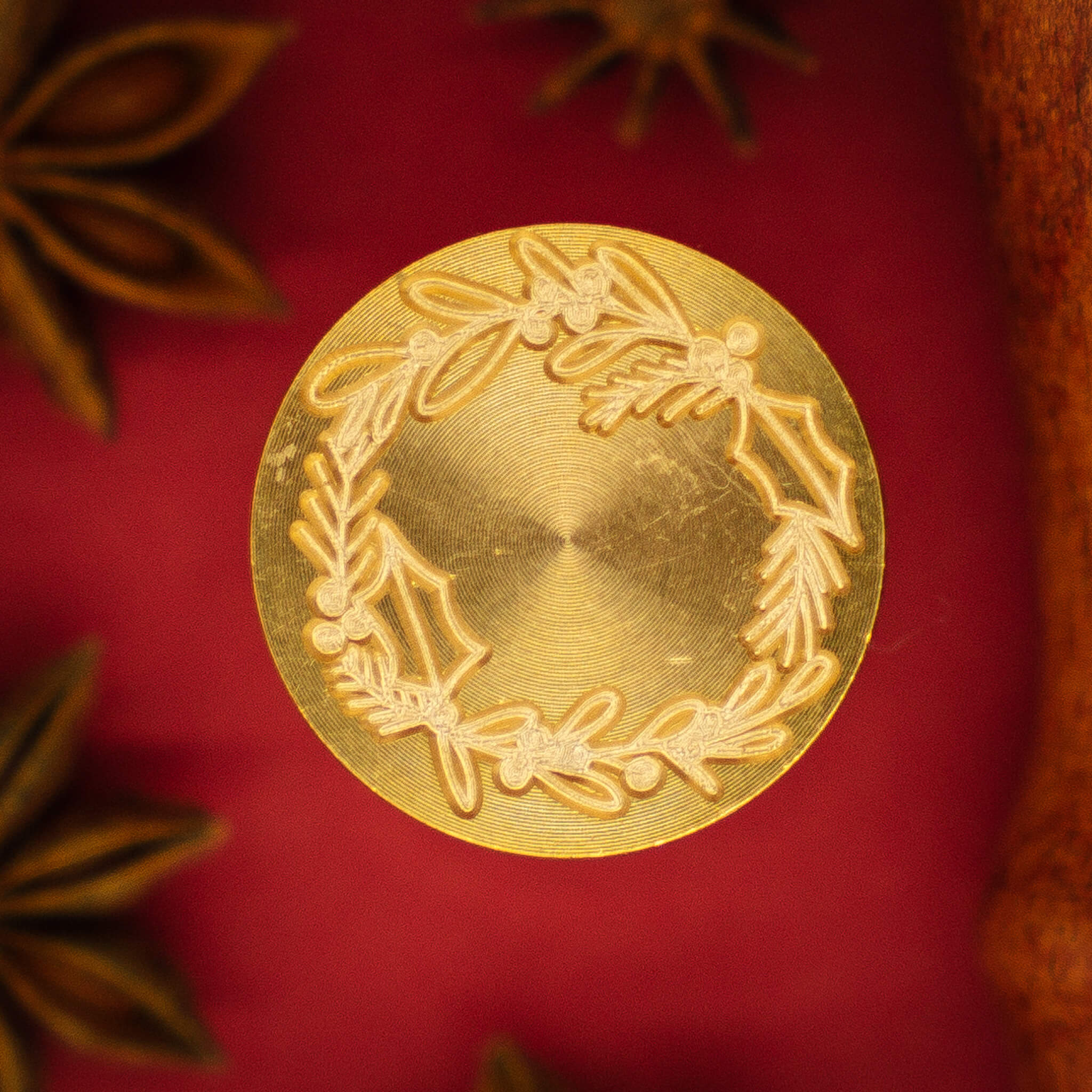 Weihnachtskranz Weihnachten Siegel - Siegel Boutique Mestharm