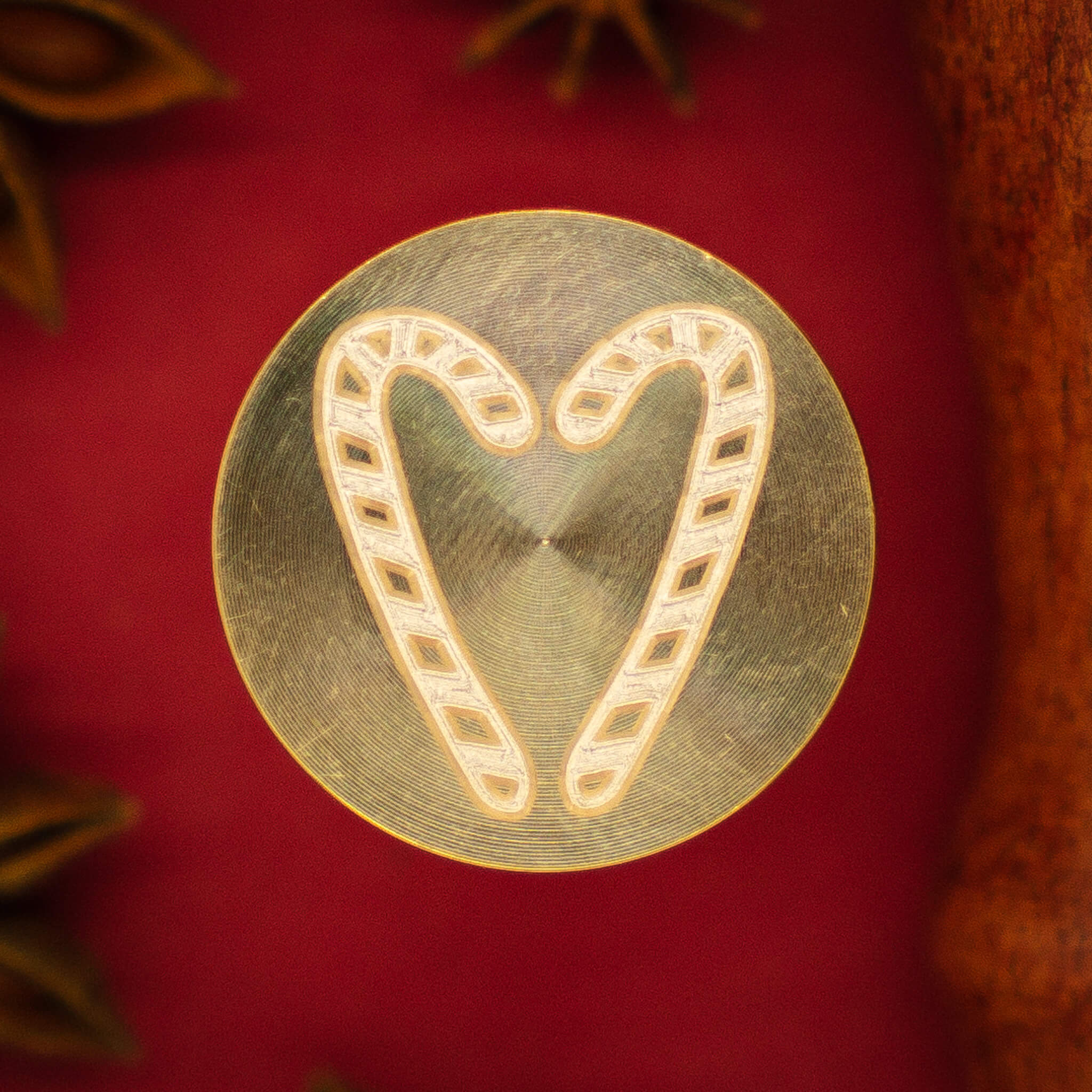 Zuckerstangen Weihnachten Siegel - Siegel Boutique Mestharm