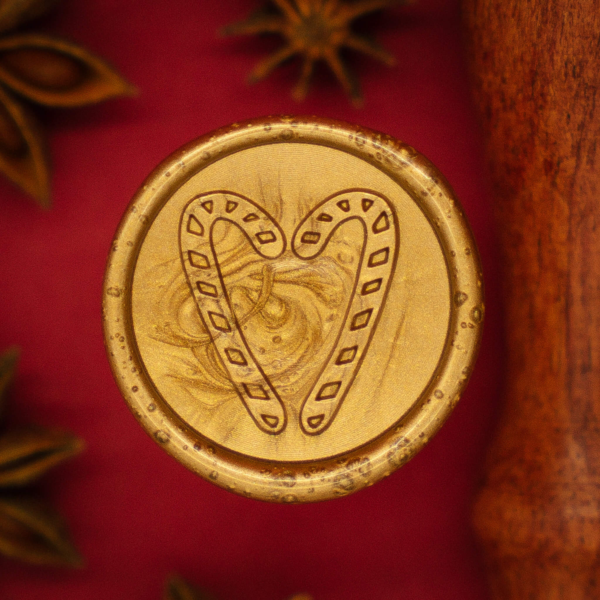 Zuckerstangen Weihnachten Siegel - Siegel Boutique Mestharm