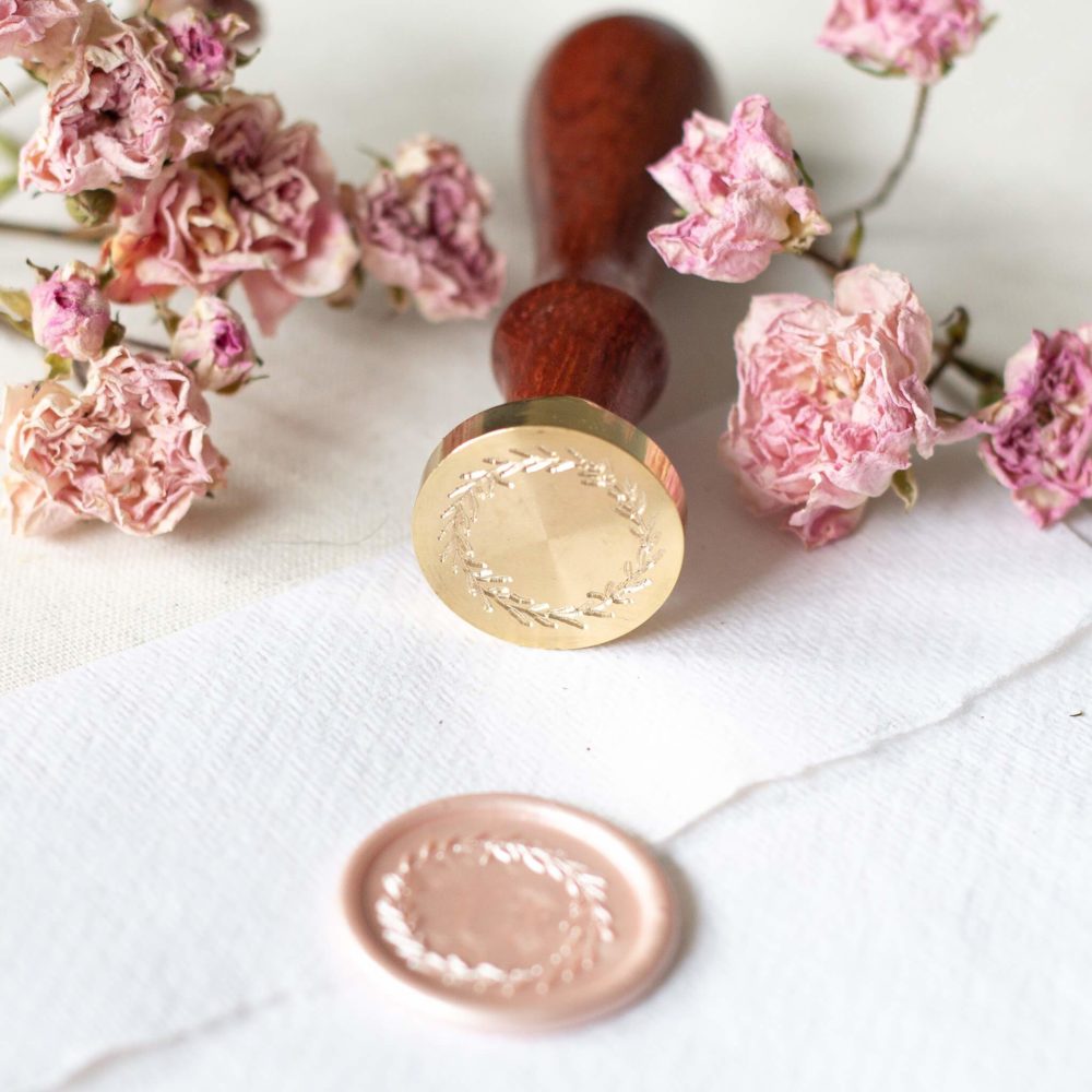 Blätterkranz Siegel - Siegel Boutique Mestharm