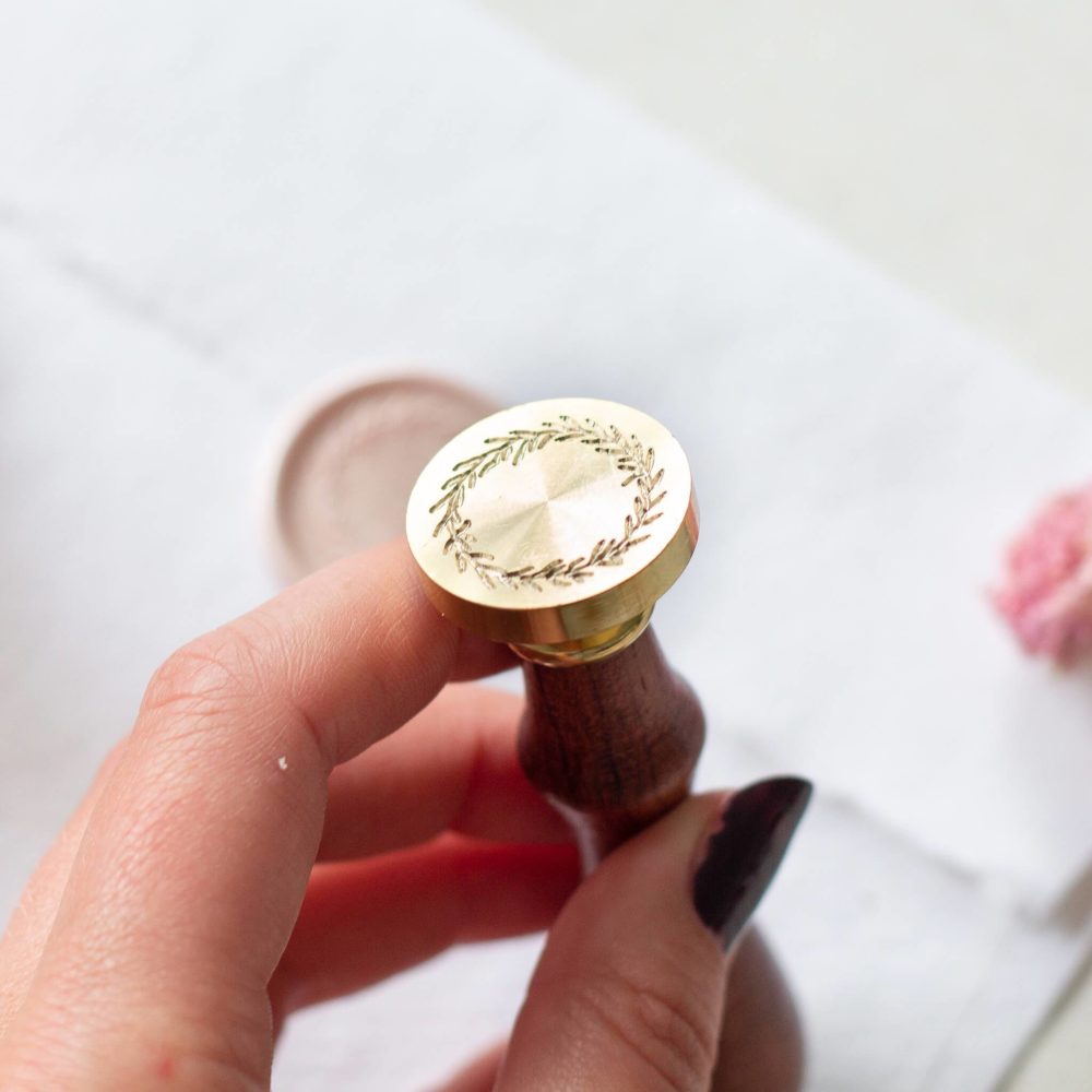 Blätterkranz Siegel - Siegel Boutique Mestharm