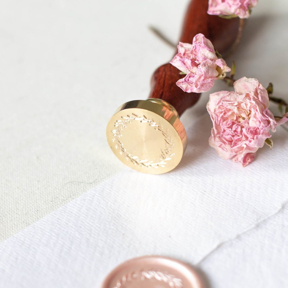 Blätterkranz Siegel - Siegel Boutique Mestharm