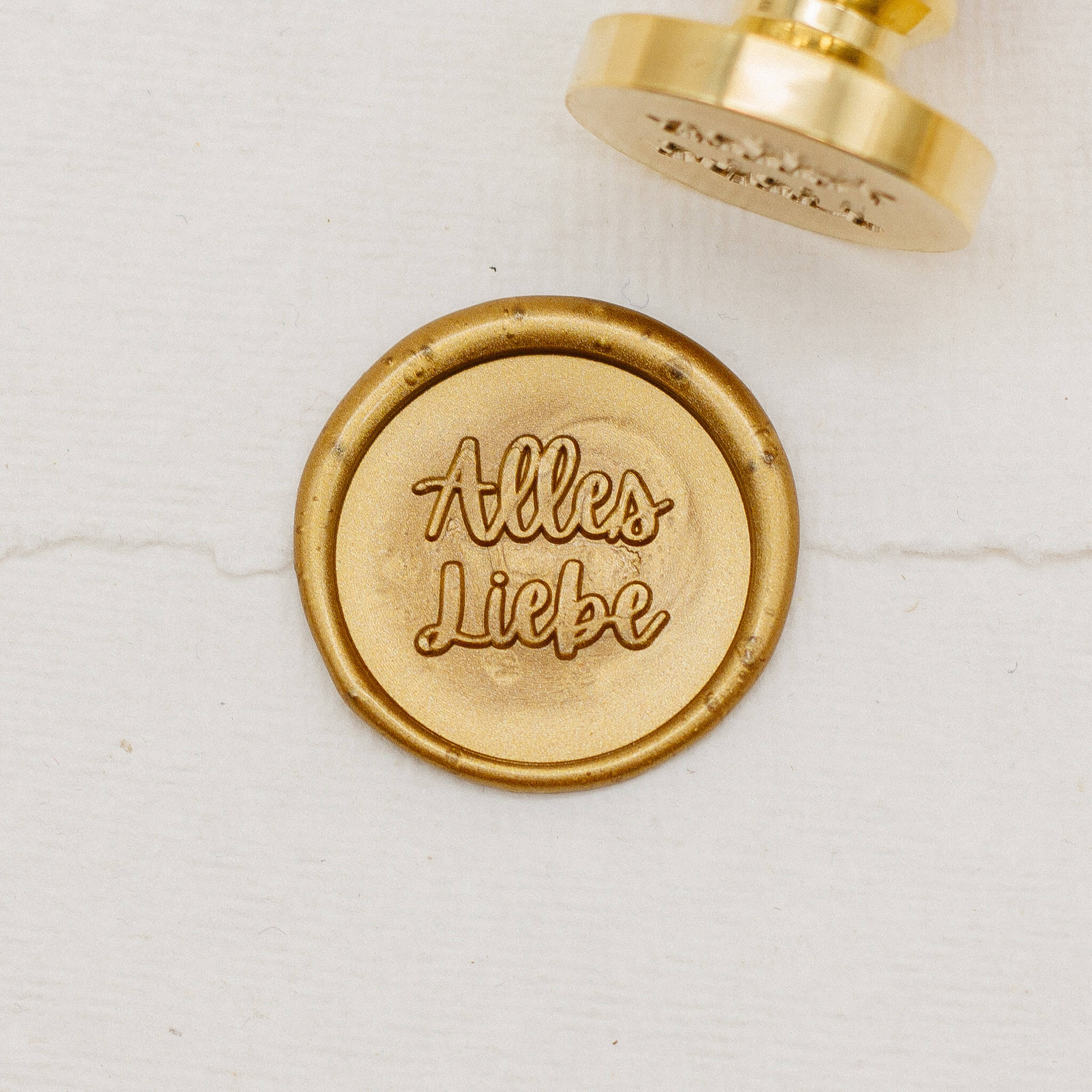 Alles Liebe Schreibschrift Siegel - Siegel Boutique Mestharm