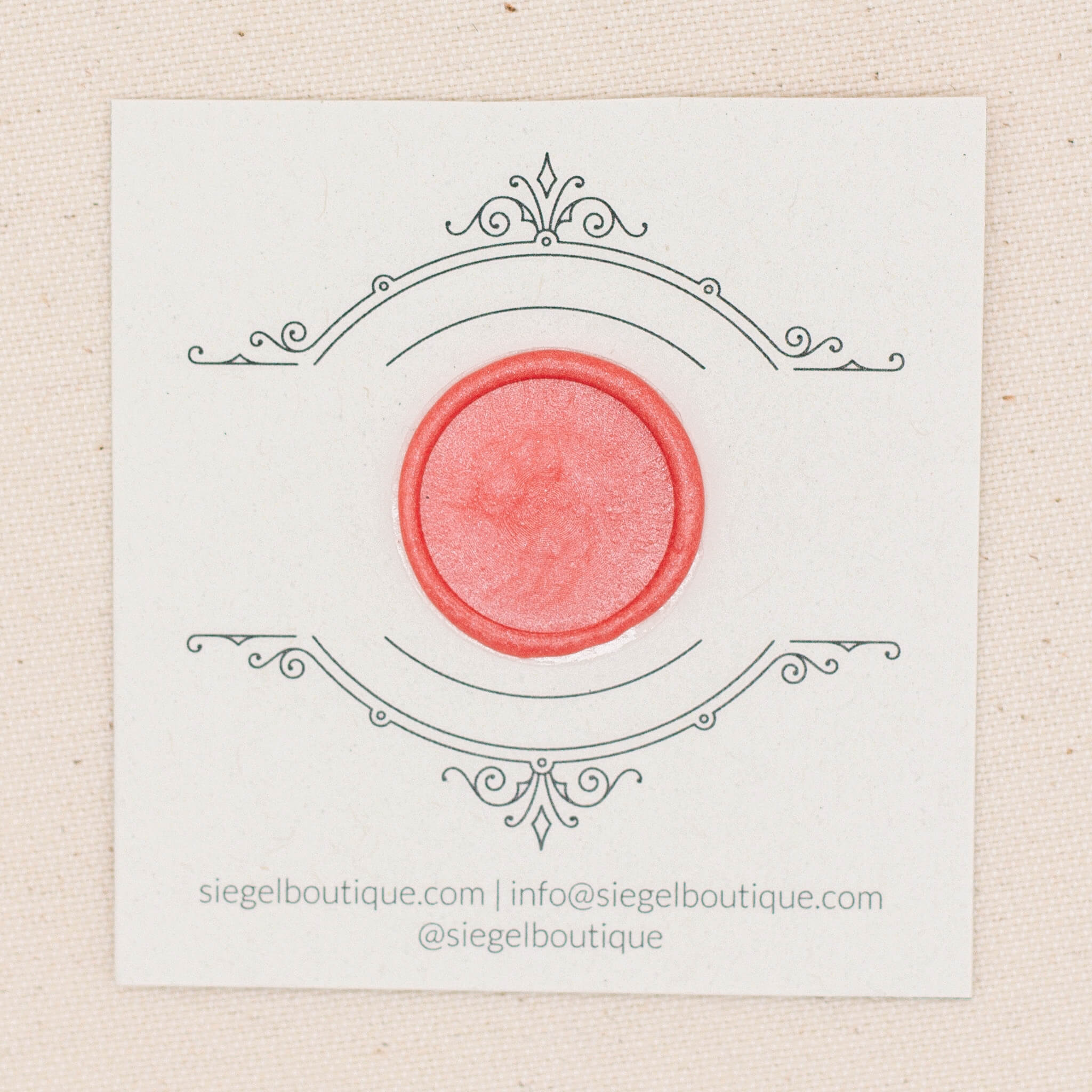 Apricot Lipgloss Wachs Perlen - Siegel Boutique Mestharm