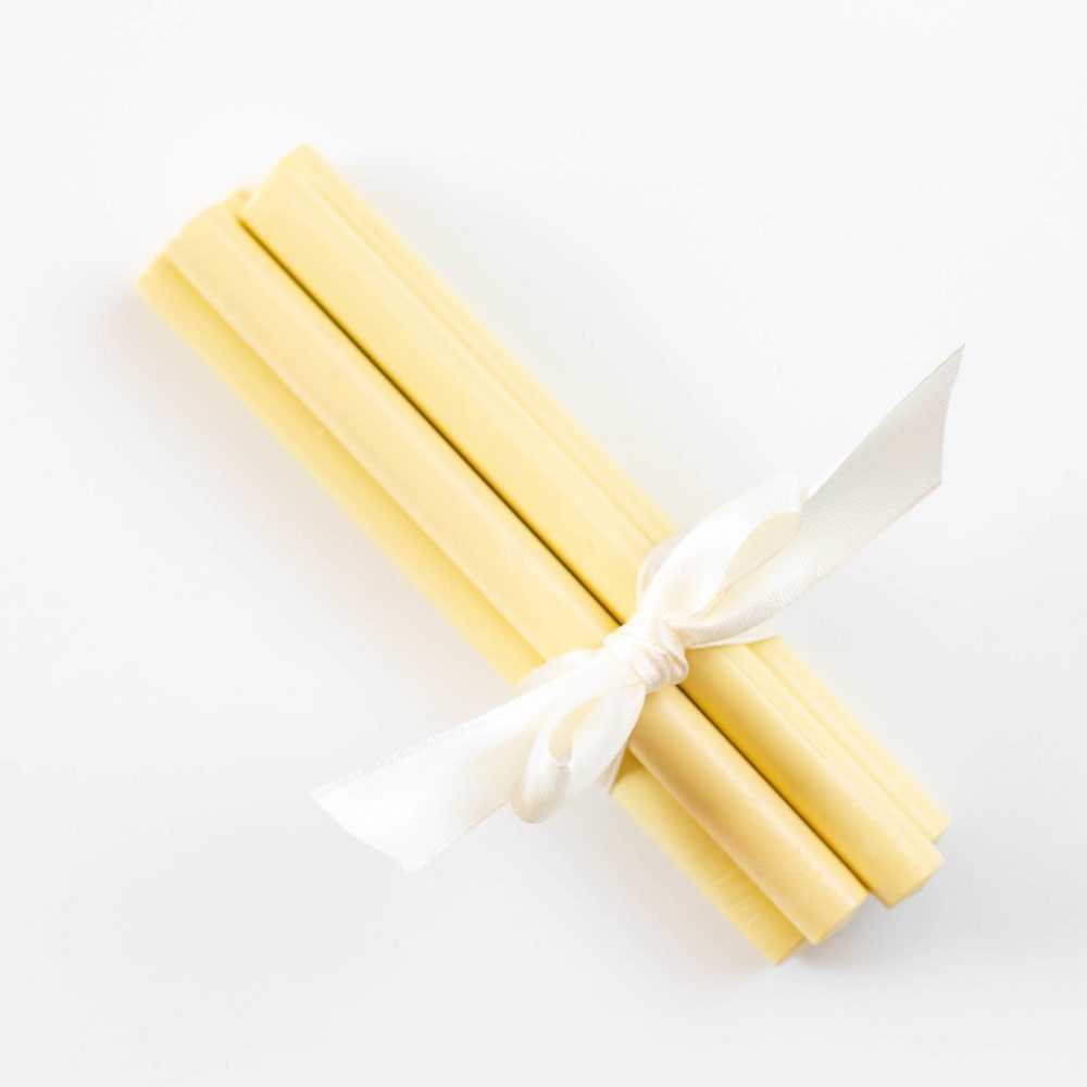 Gelb Pastell Siegelwachs - Siegel Boutique Mestharm Stangen