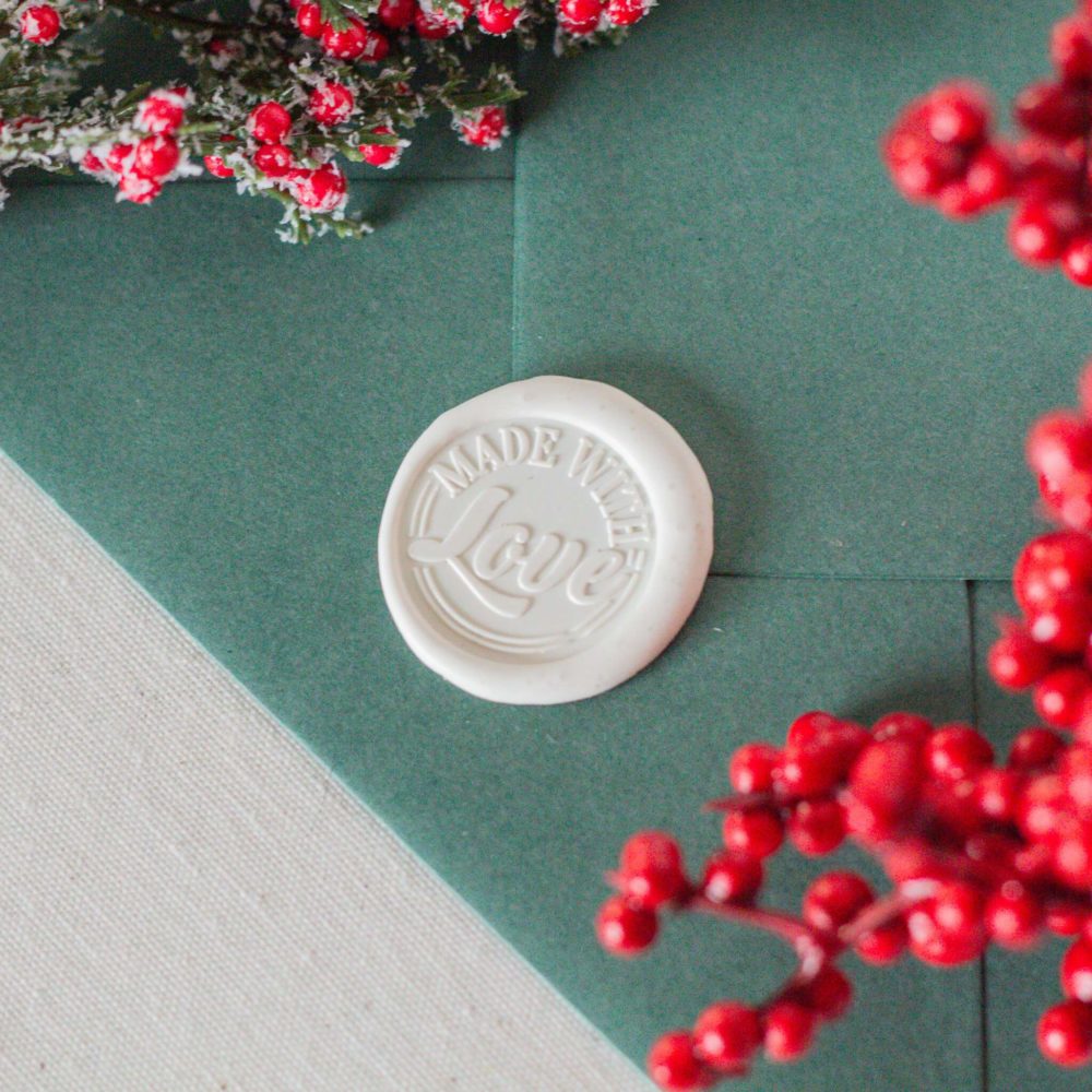 Made with Love Siegel Weihnachten - Siegel Boutique Mestharm