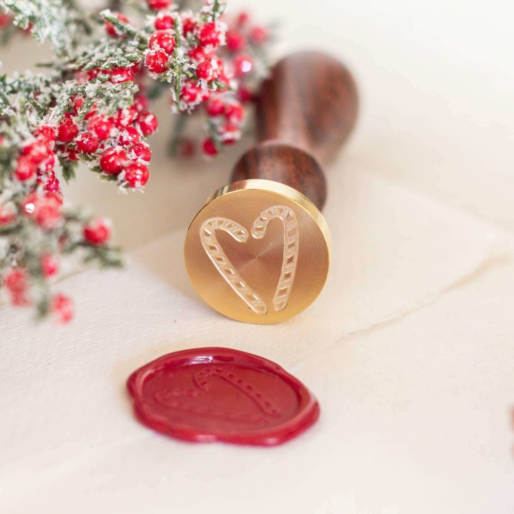 Zuckerstangen Weihnachten Siegel - Siegel Boutique Mestharm