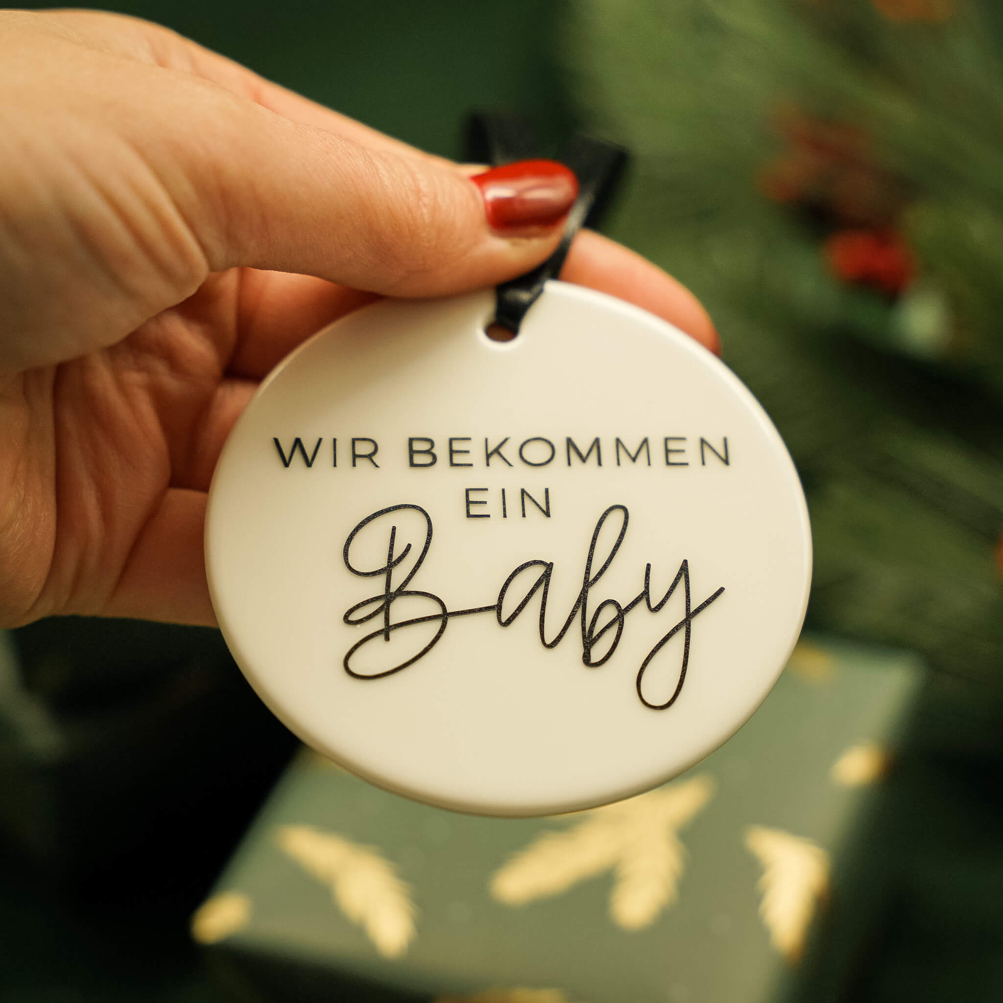 Weihnachtsanhänger Baby