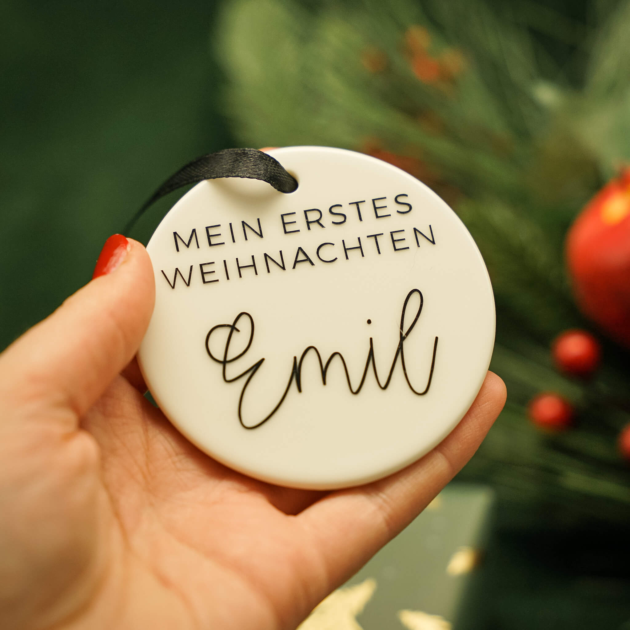 Weihnachtsanhänger Emil