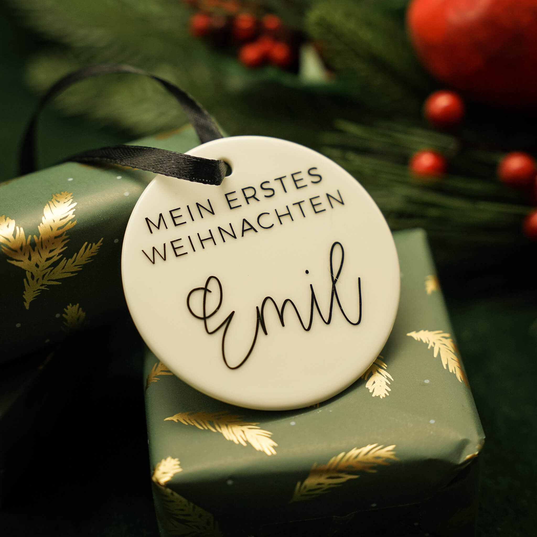 Weihnachtsanhänger Emil