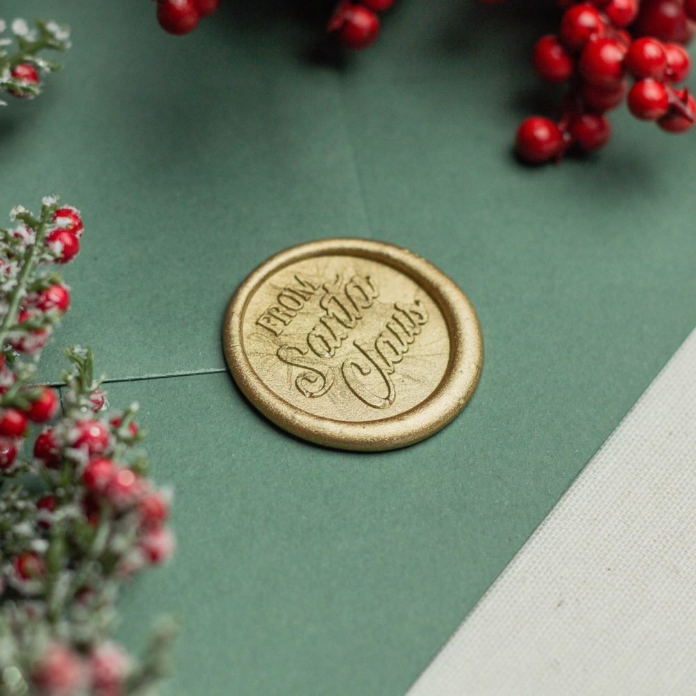 From Santa Siegelaufkleber - Siegel Boutique Mestharm
