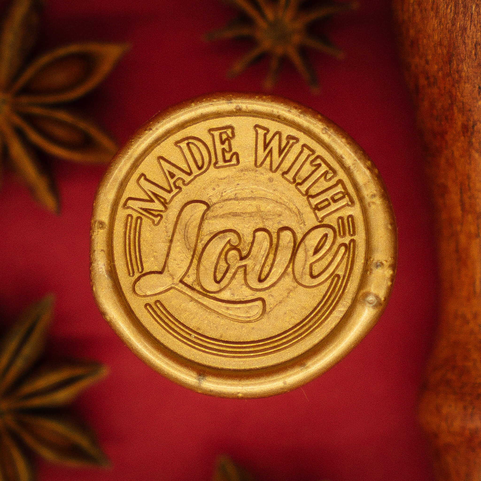 Made with Love Siegelaufkleber - Siegel Boutique Mestharm