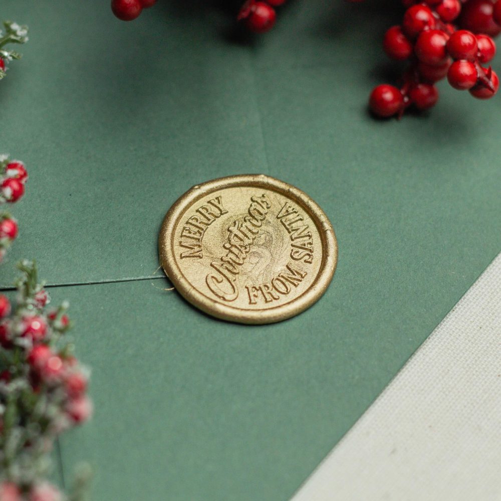 Merry Christmas Siegelaufkleber - Siegel Boutique Mestharm