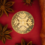 Schneeflocke Weihnachten Siegel - Siegel Boutique Mestharm