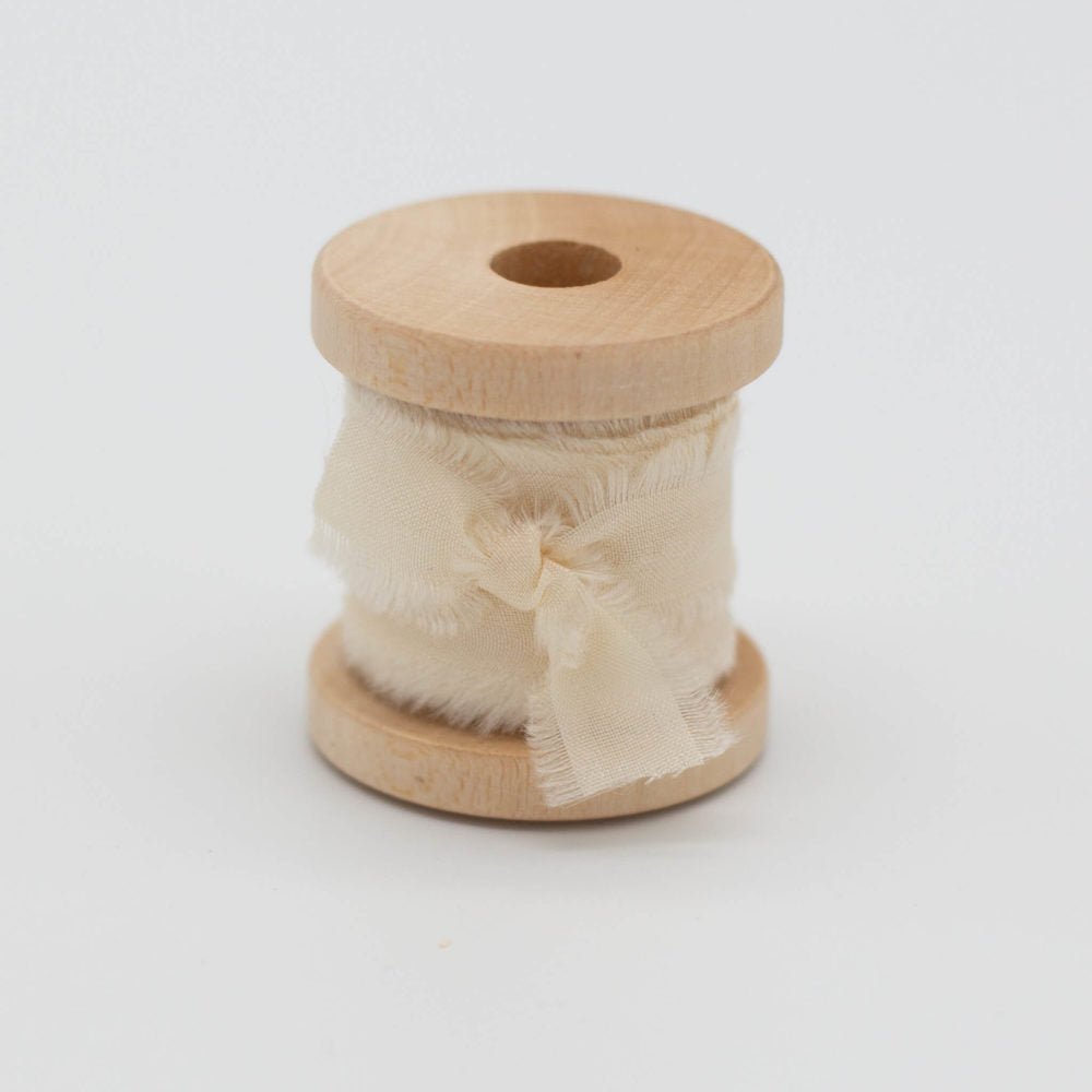 Seidenband Buttercreme - Siegel Boutique Mestharm