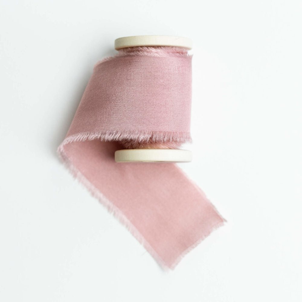 Seidenband Dusty Rose 32mm - Siegel Boutique Mestharm