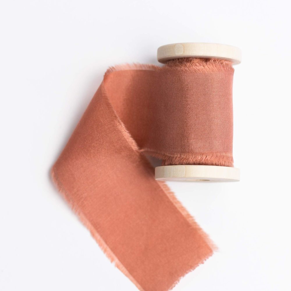Seidenband Kupfer - Siegel Boutique Mestharm