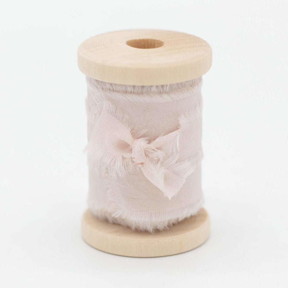 Seidenband Nude 32mm - Siegel Boutique Mestharm