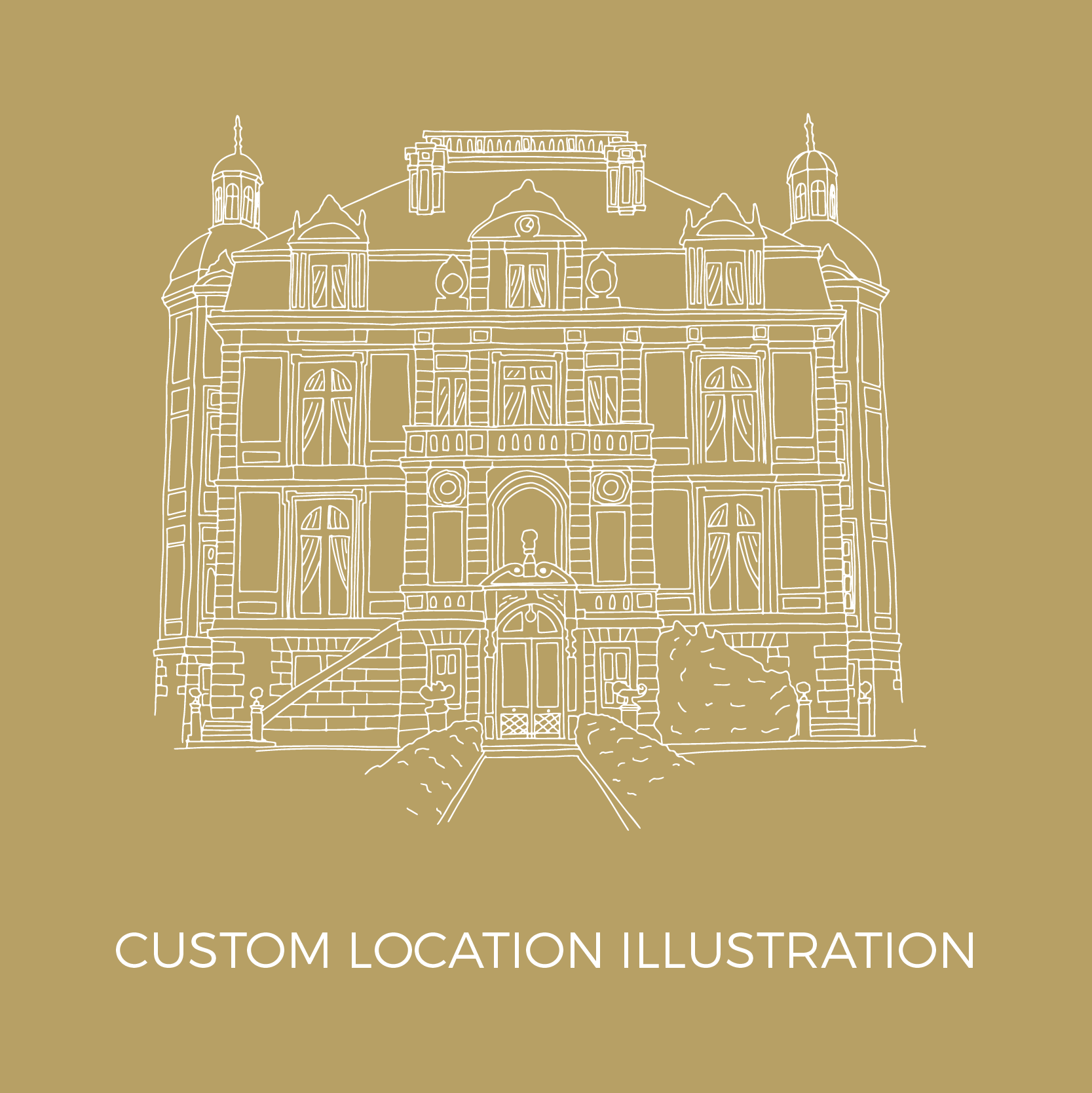 Custom Location Illustration - Siegel Boutique Mestharm