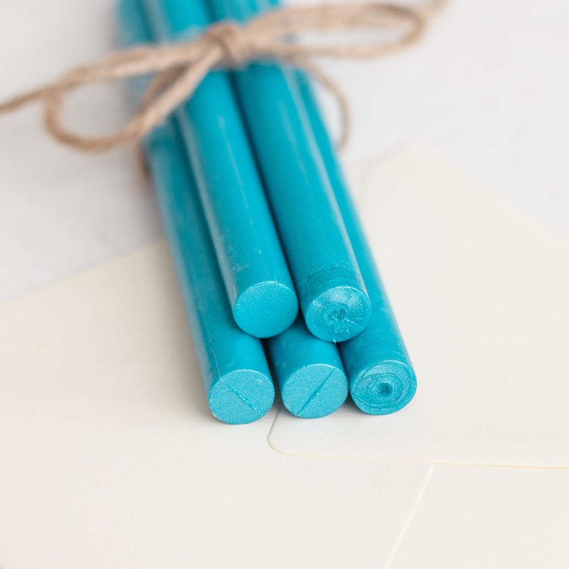 Aqua Perlmutt Siegelwachs - Siegel Boutique Mestharm