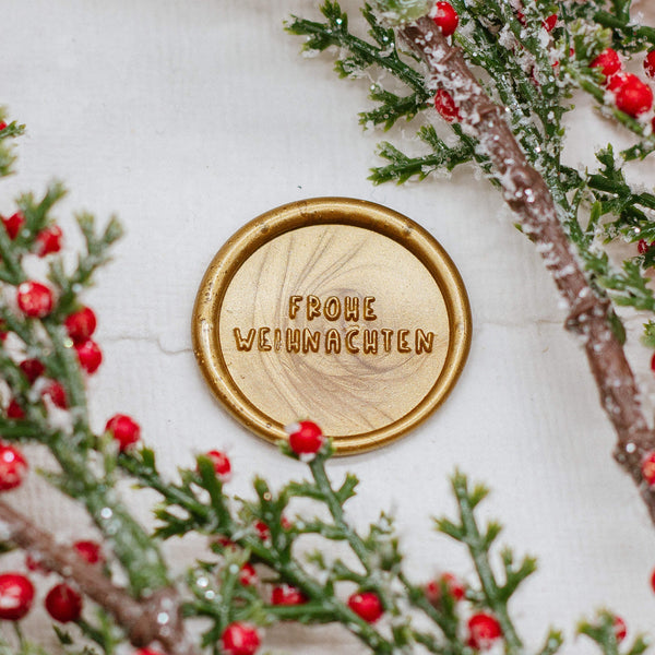 Frohe Weihnachten Siegel