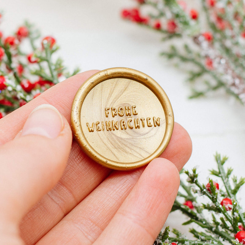 Frohe Weihnachten Siegel