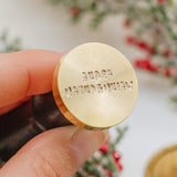 Frohe Weihnachten Siegel