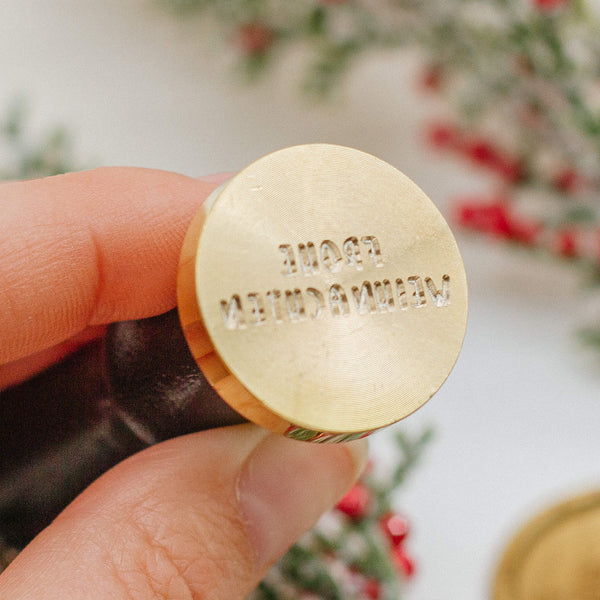 Frohe Weihnachten Siegel