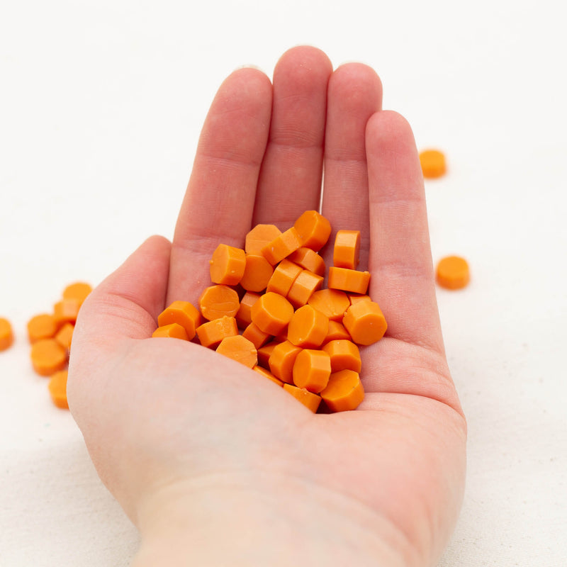 Orange Perl Wachs Perlen