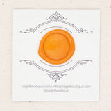 Orange Perl Wachs Perlen