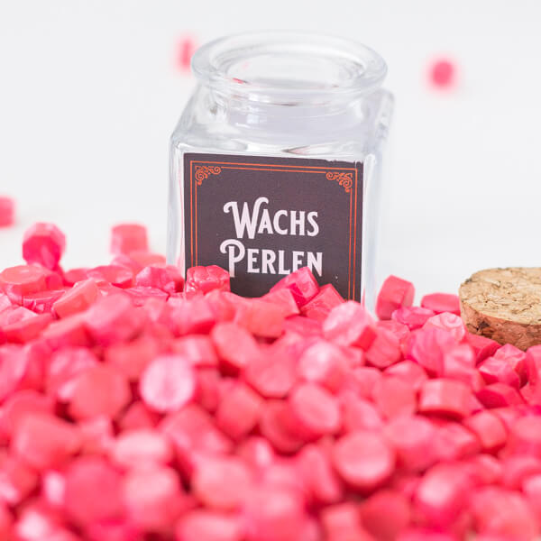 Pink Perlmutt Wachs Perlen - Siegel Boutique Mestharm