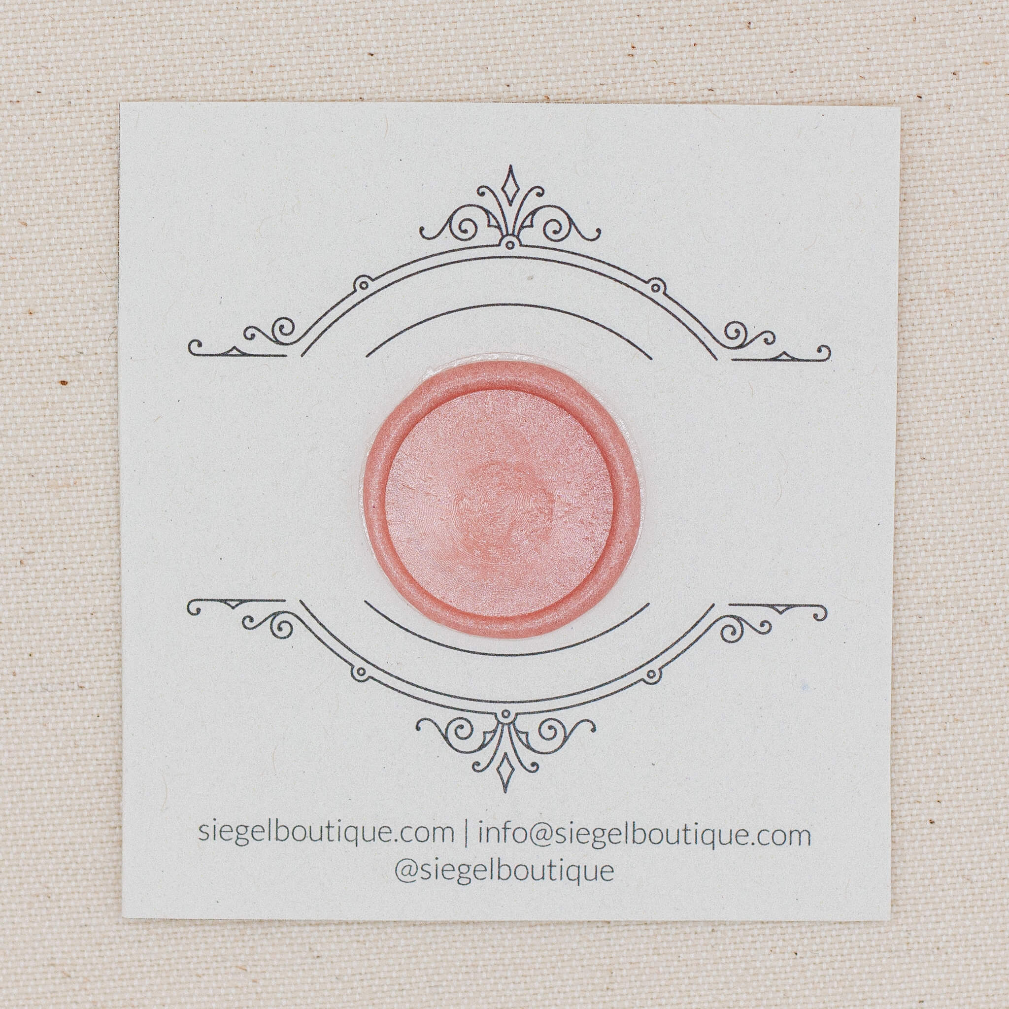 Rose Lipgloss Wachs Perlen - Siegel Boutique Mestharm