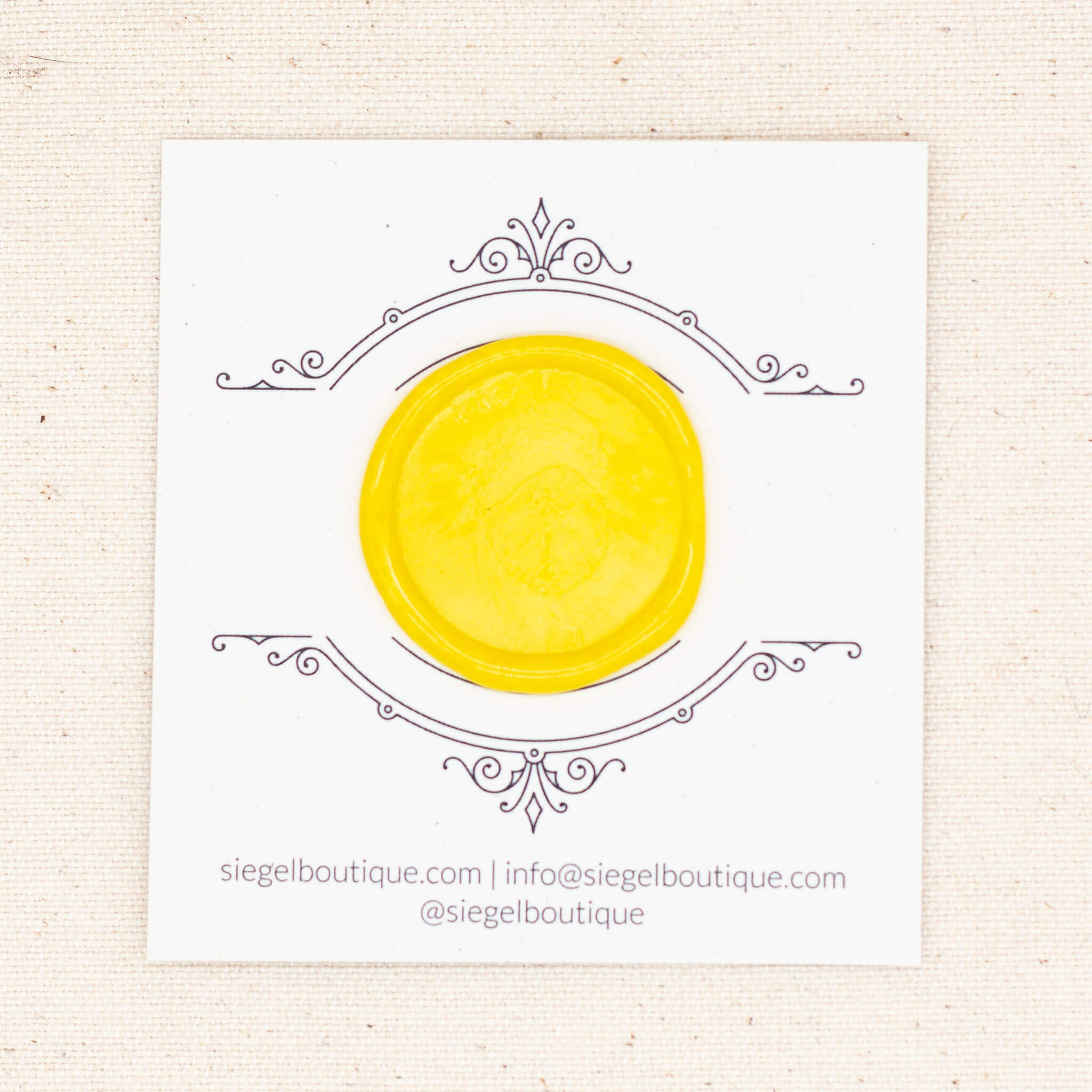 Sonnenblume Wachs Perlen - Siegel Boutique Mestharm Muster